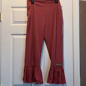 Matilda Jane Women’s Big Ruffles Flare Pants